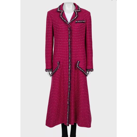 Chanel 2012 Tweed Coat Size FR44 - Picture 1 of 6